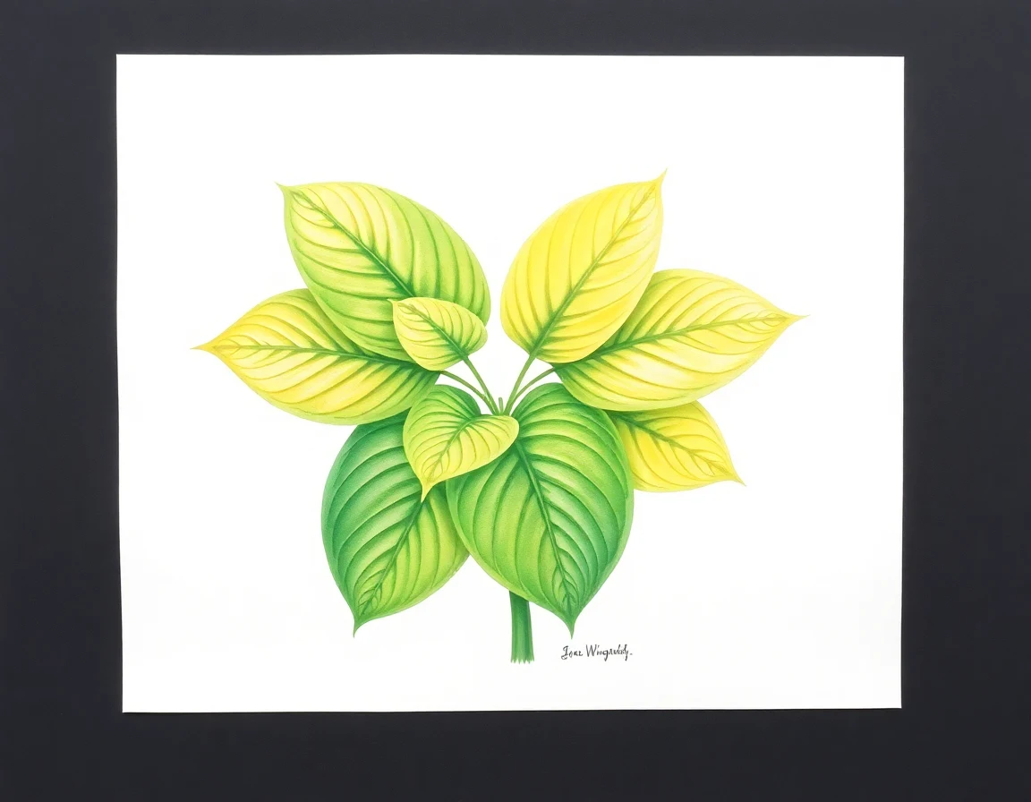 Hosta 'Abiqua Zodiac'