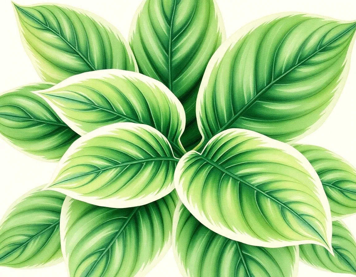 Hosta 'Amazing Grace'
