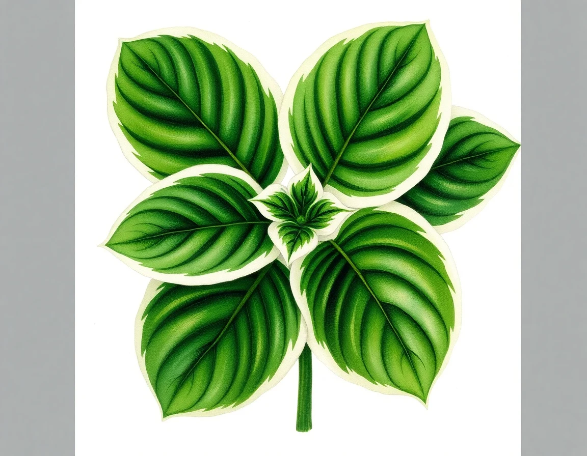 Hosta 'Crescent Moon'