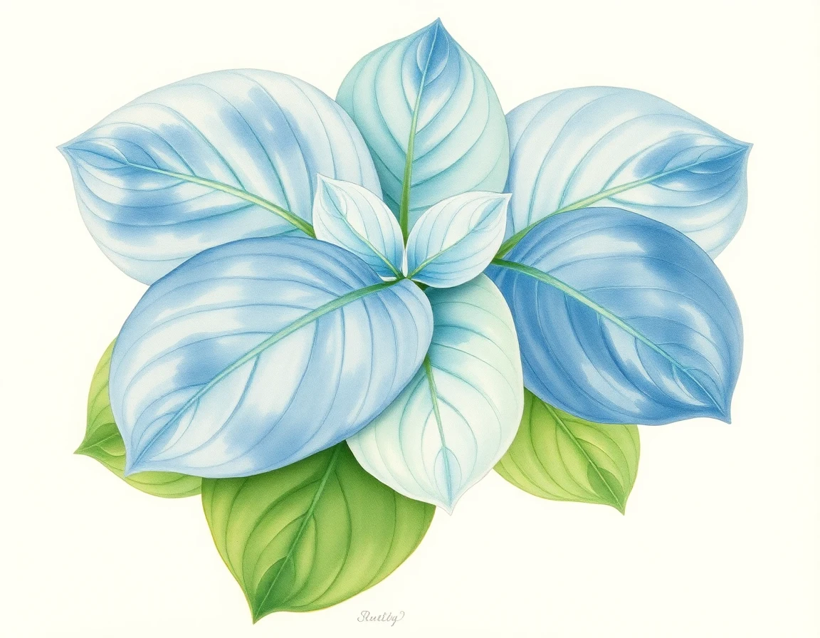 Hosta 'Daddy Boomer'