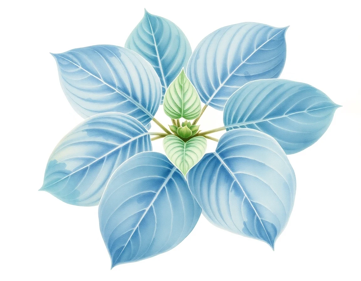 Hosta 'Deep Blue Sea'
