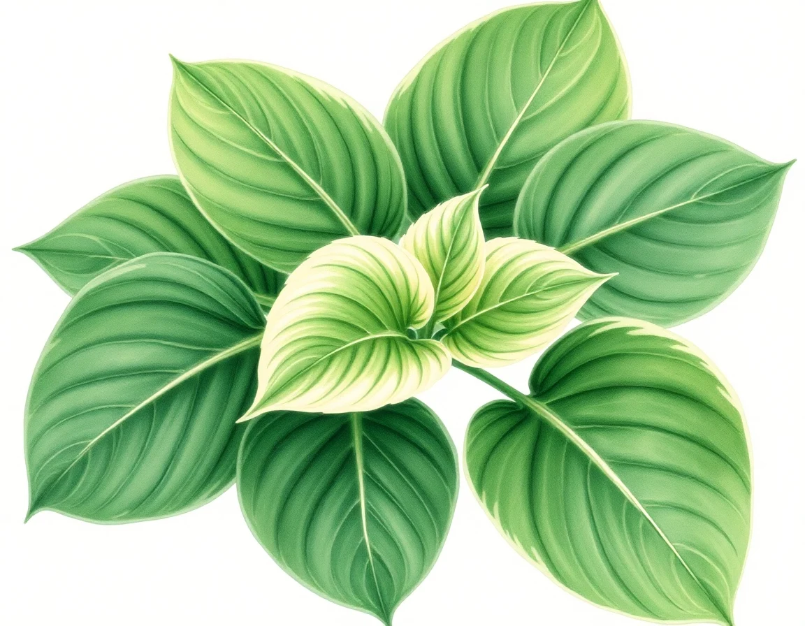 Hosta 'Fire Opal'