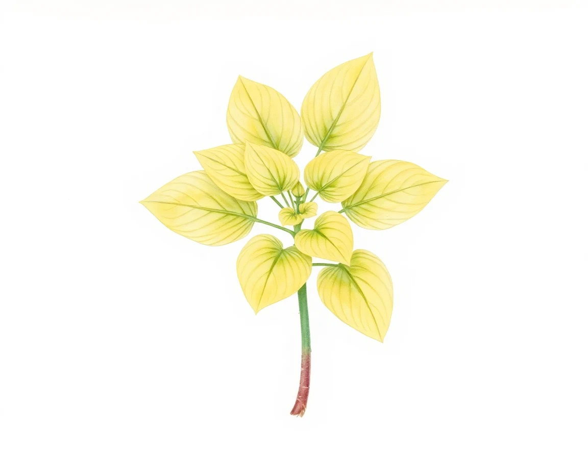 Hosta 'Forest Paintbrush'