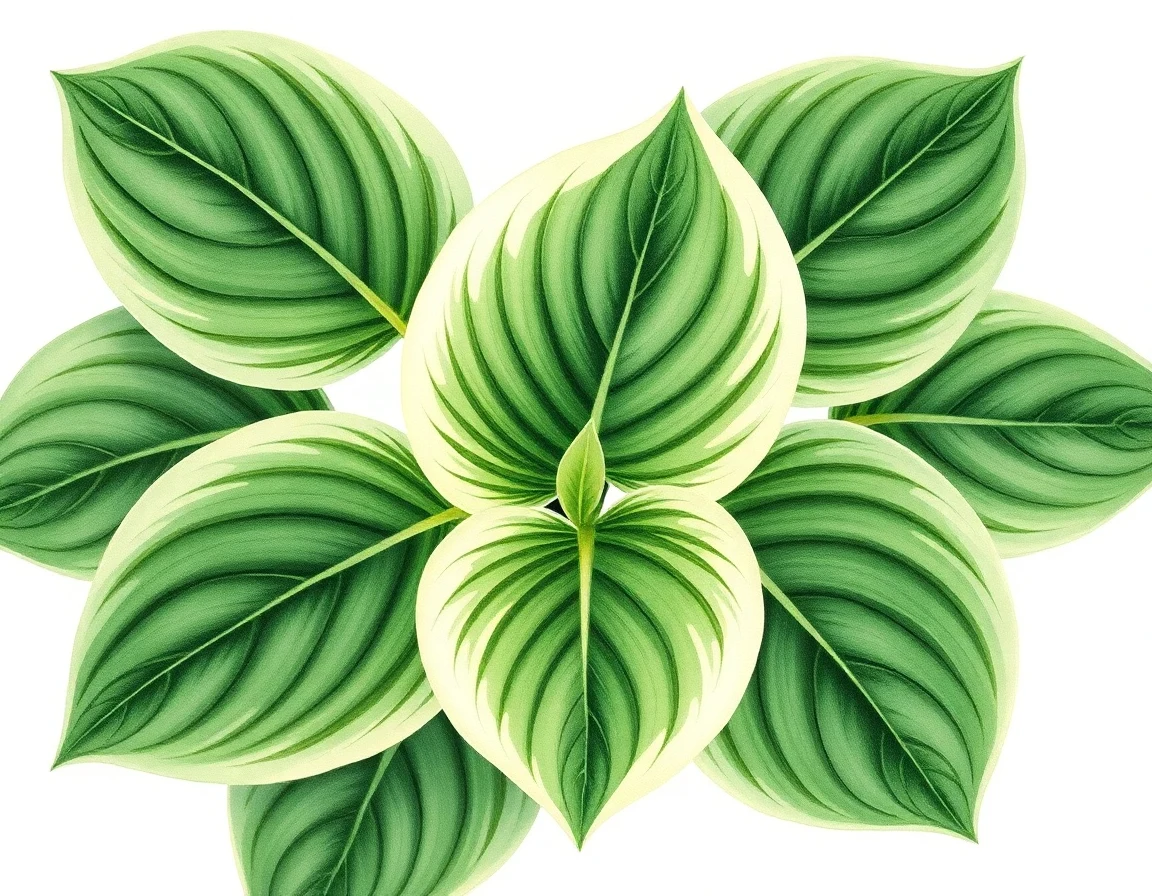 Hosta 'Foxfire Divine Winds'
