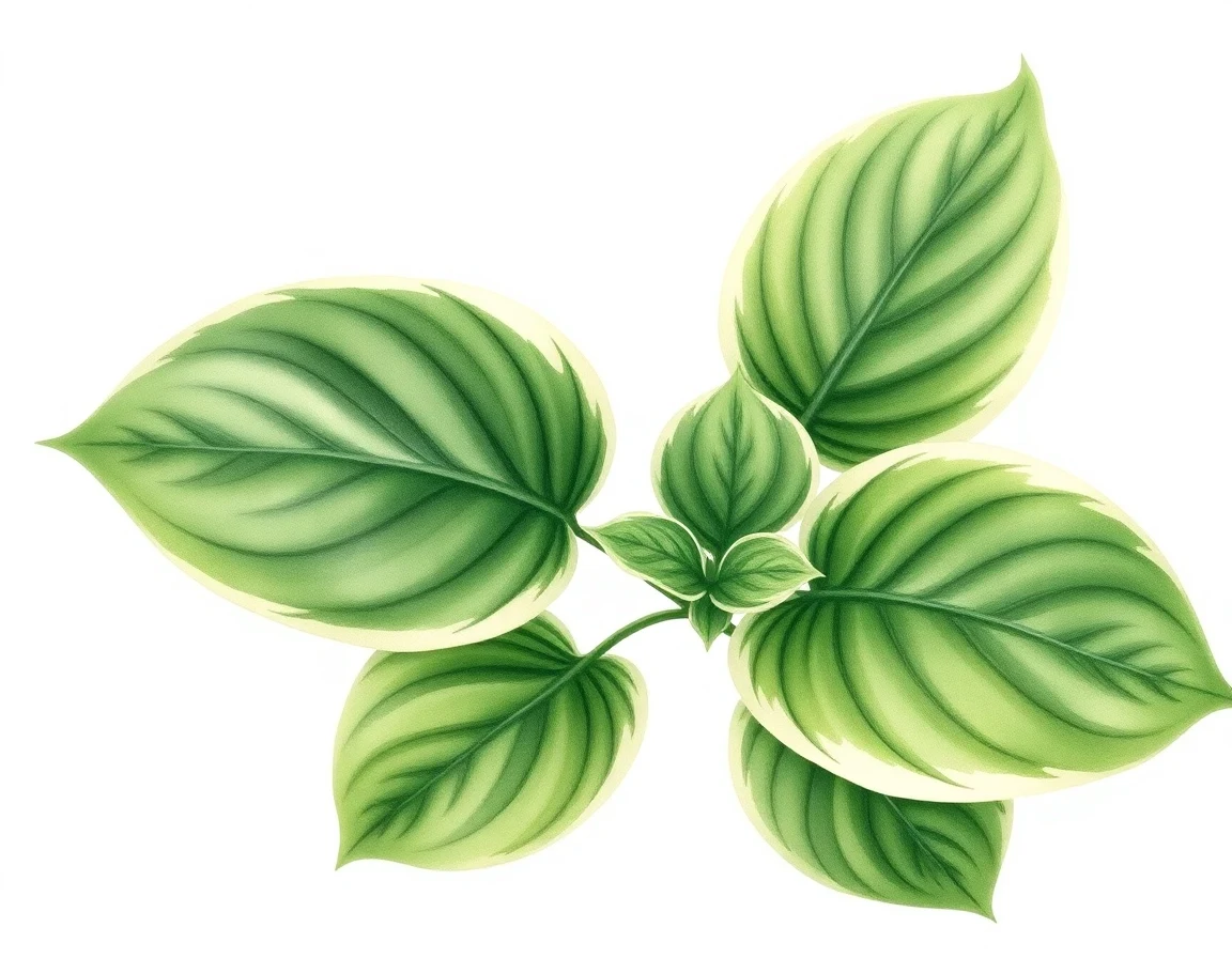 Hosta 'Foxfire Rose Red'