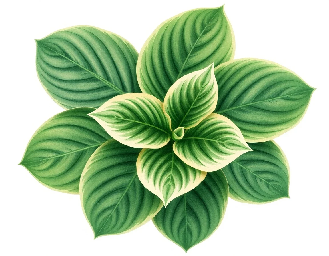 Hosta 'Franc's Fight Nite'
