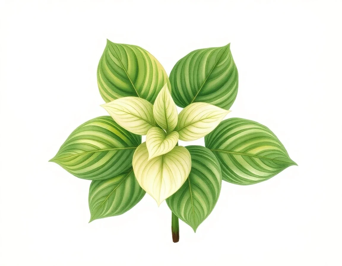 Hosta 'Fused Veins'