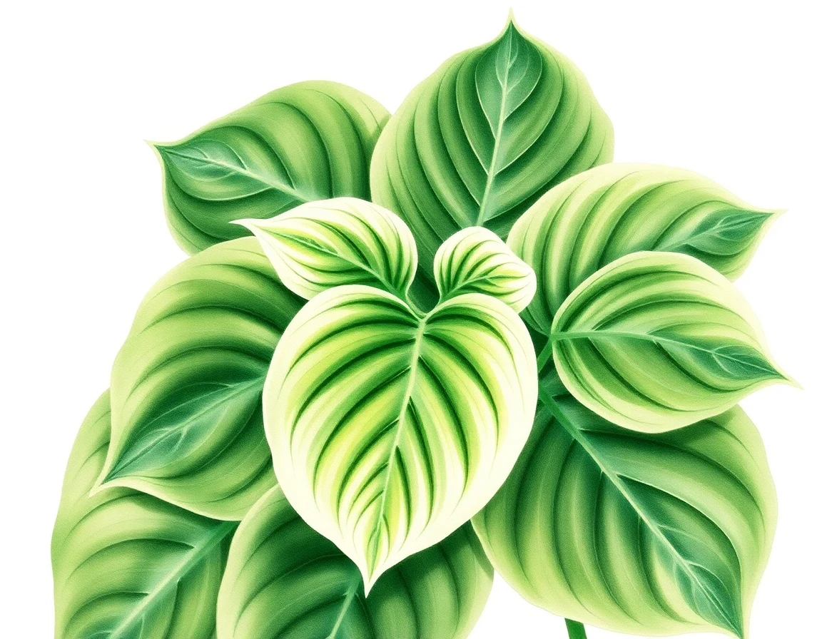 Hosta 'Gabriel's Wing'