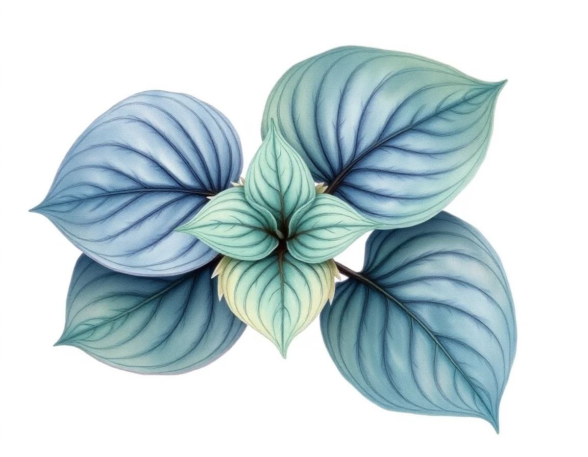 Hosta 'Ghost Mouse'