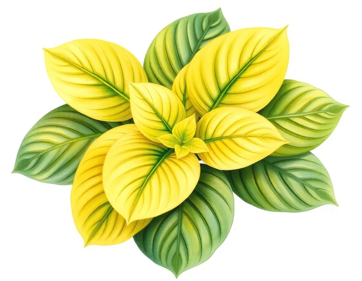 Hosta 'Glen Luminaria'