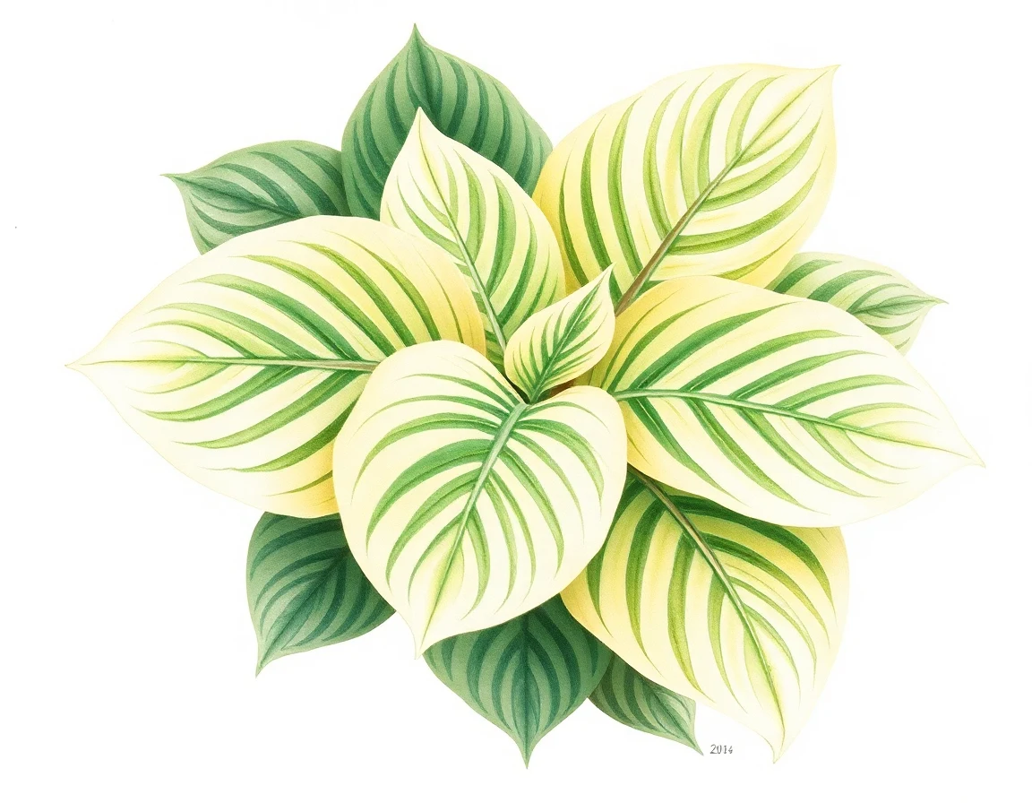 Hosta 'Glossy Ruffles'