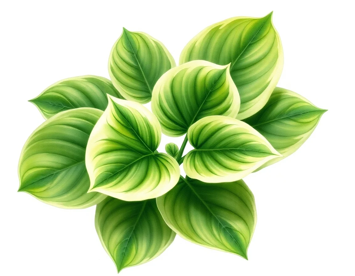 Hosta 'Go for Broke'