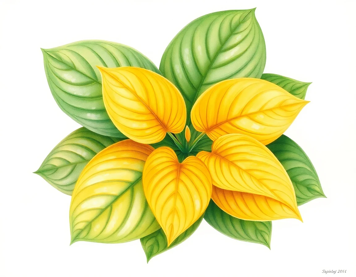 Hosta 'Golden Simplicity'