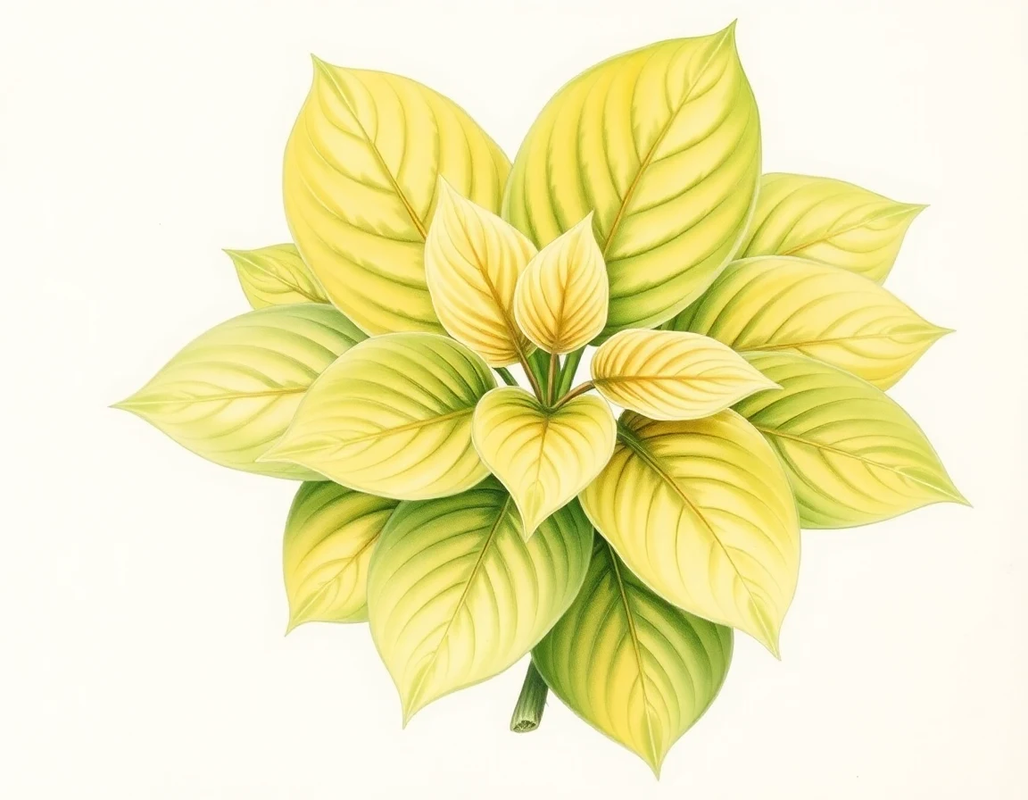 Hosta 'Golden Sunburst'
