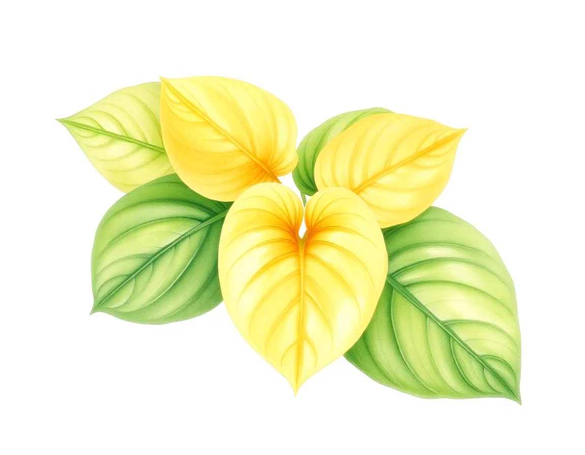Hosta 'Golden Waffles'