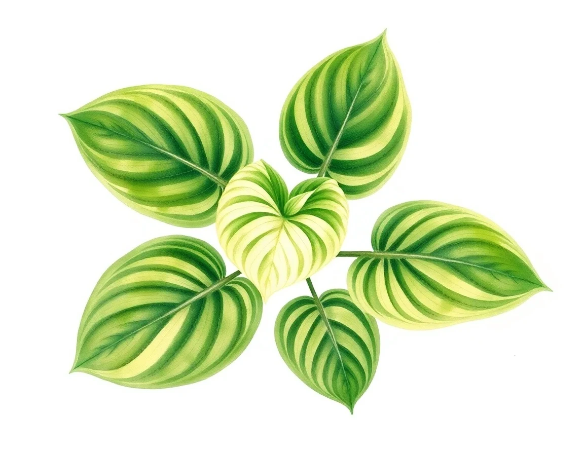 Hosta 'Gosan Leather Strap'