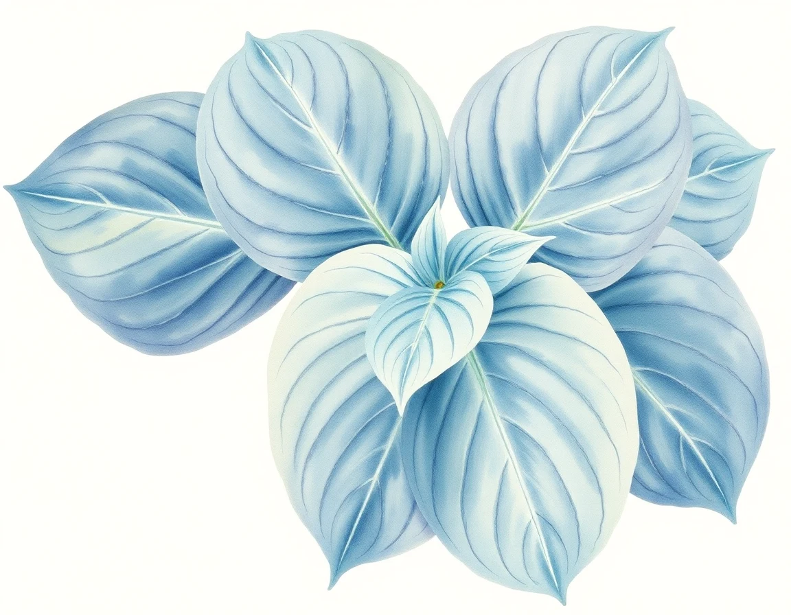 Hosta 'Great Caesar's Ghost'