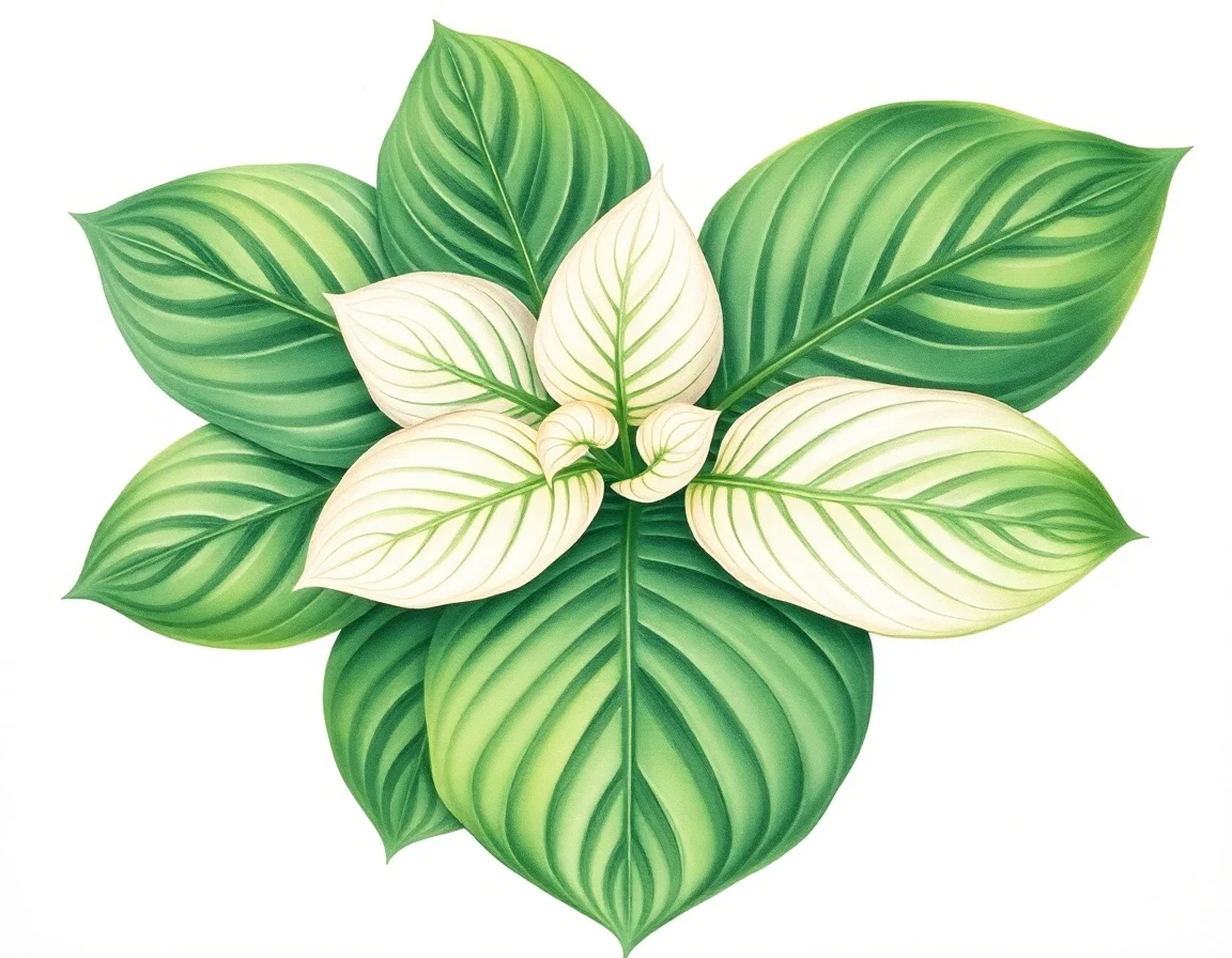 Hosta 'Green Pastures'