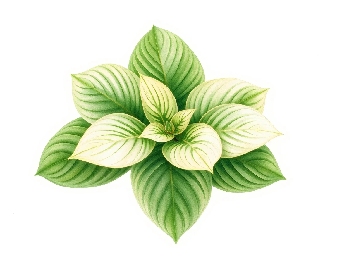 Hosta 'Gypsy's Boa'