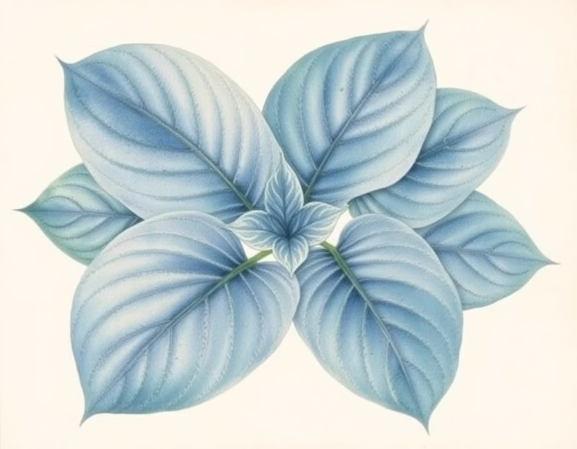Hosta 'Heavy Metal'