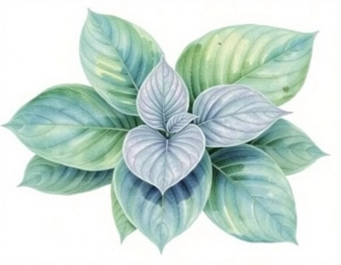 Hosta 'Holy Mole'