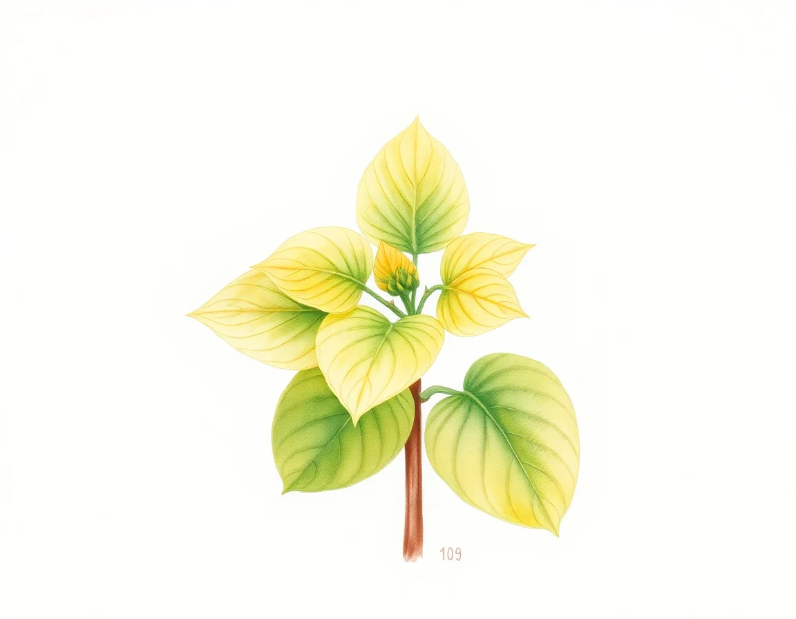 Hosta 'Honey Moon'