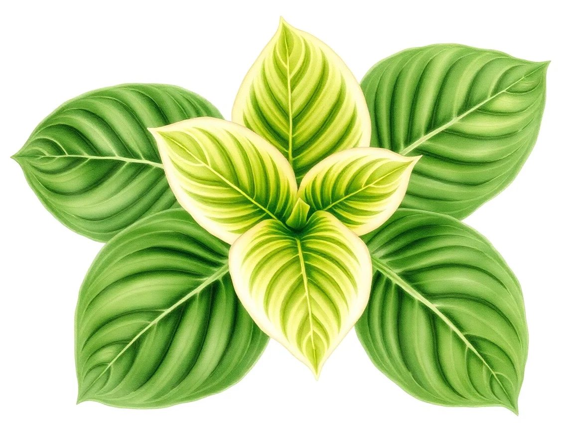 Hosta 'Irish Mist'