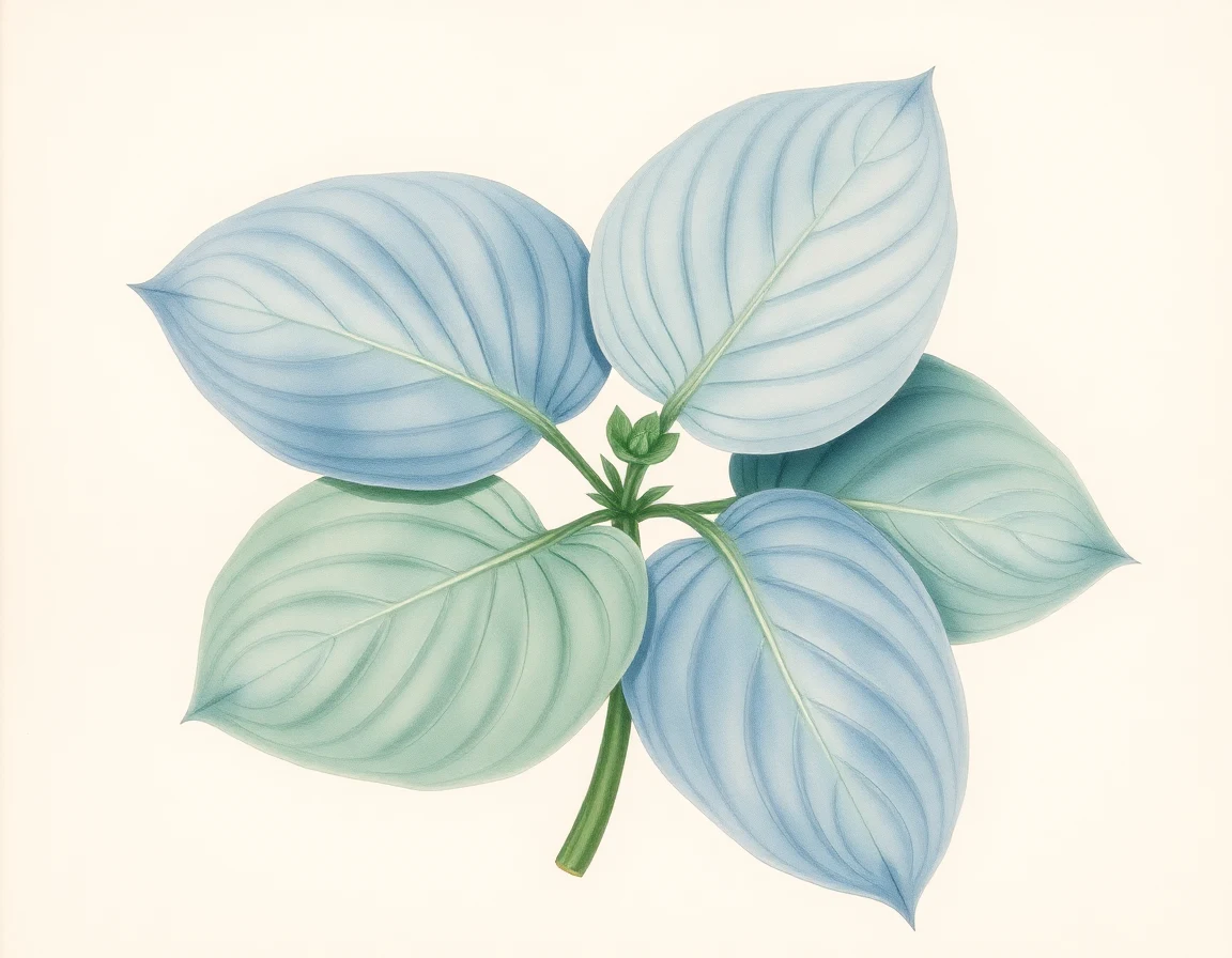 Hosta 'Journey's End'