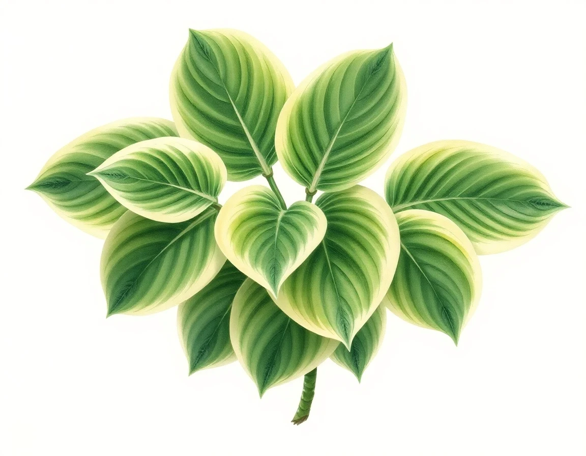 Hosta 'Lady Godiva'