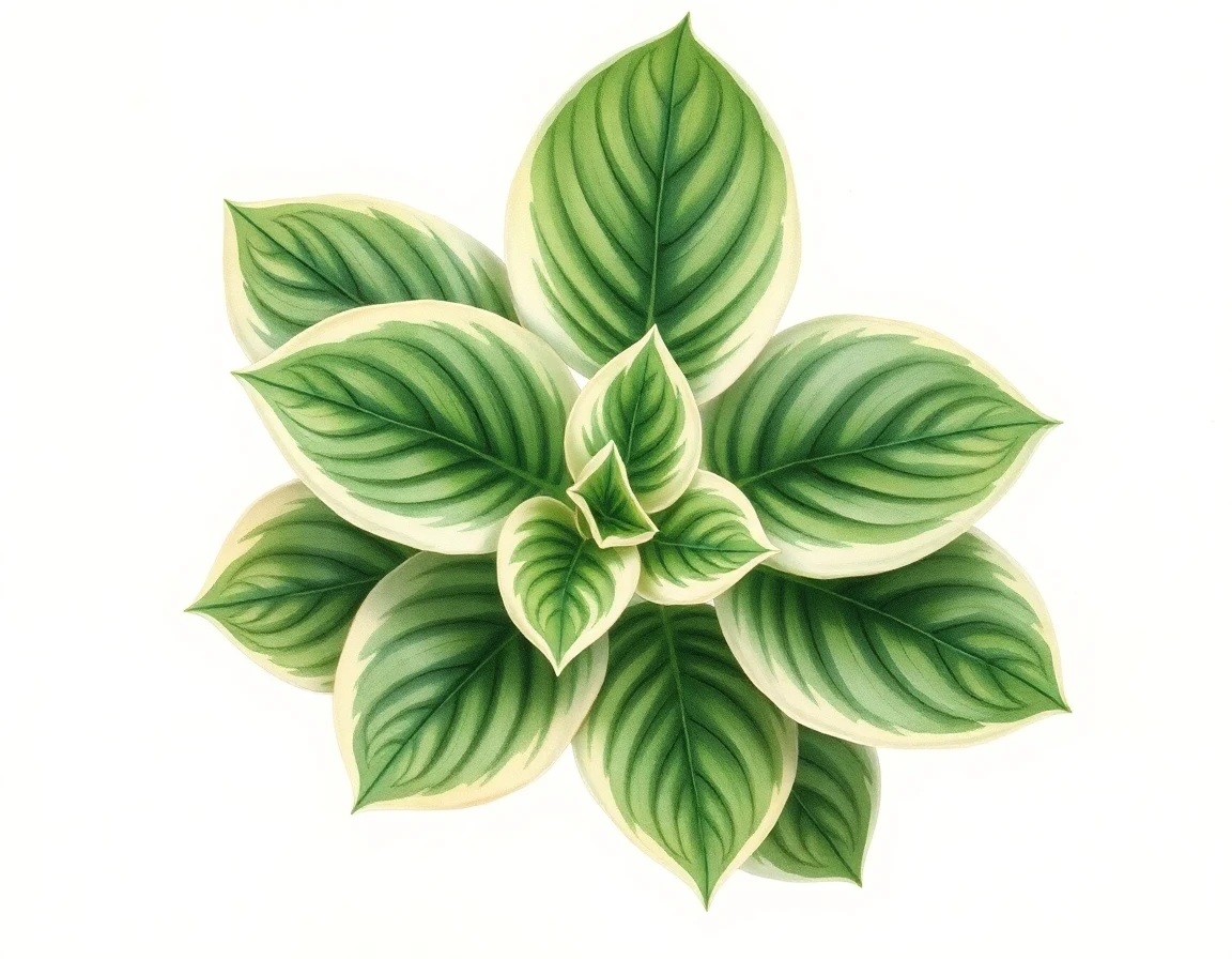 Hosta 'Lakeside Dividing Line'