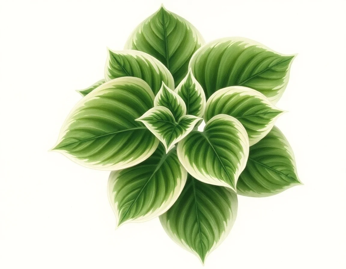 Hosta 'Lakeside Dot Com'