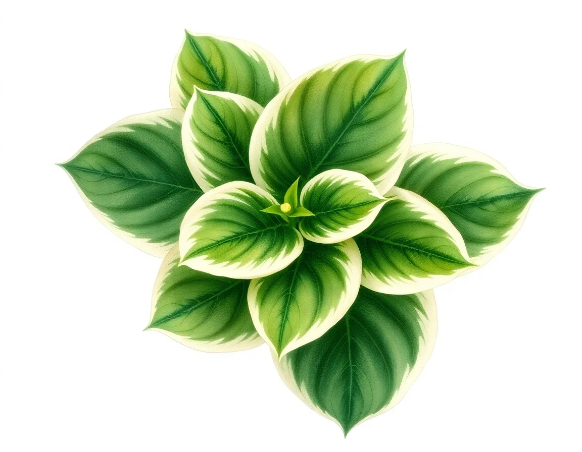 Hosta 'Lakeside Explosion'