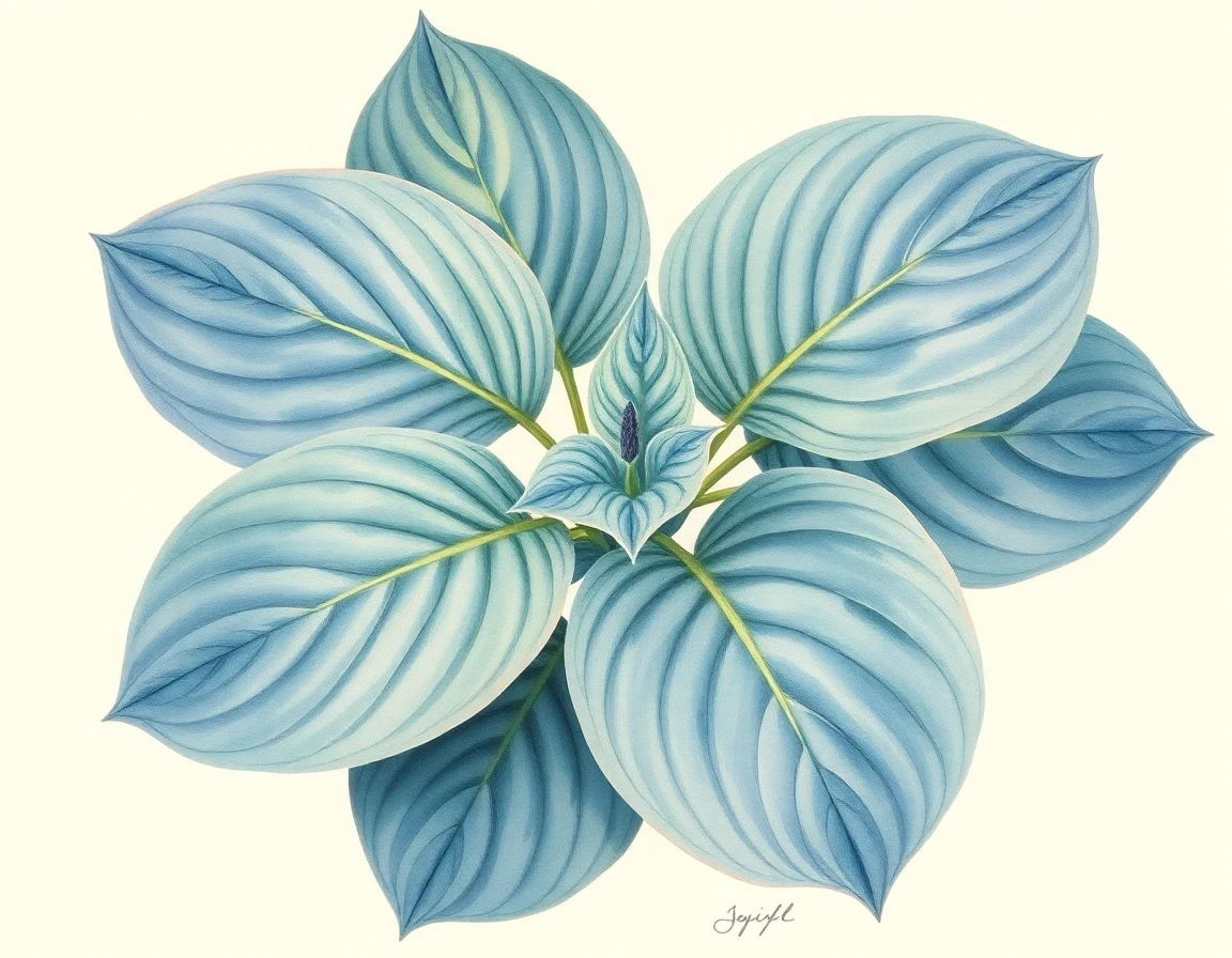 Hosta 'Lakeside Hazy Morn'
