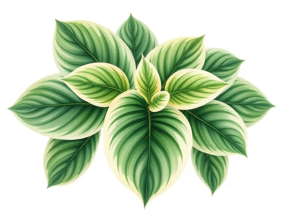 Hosta 'Lakeside Metered Light'
