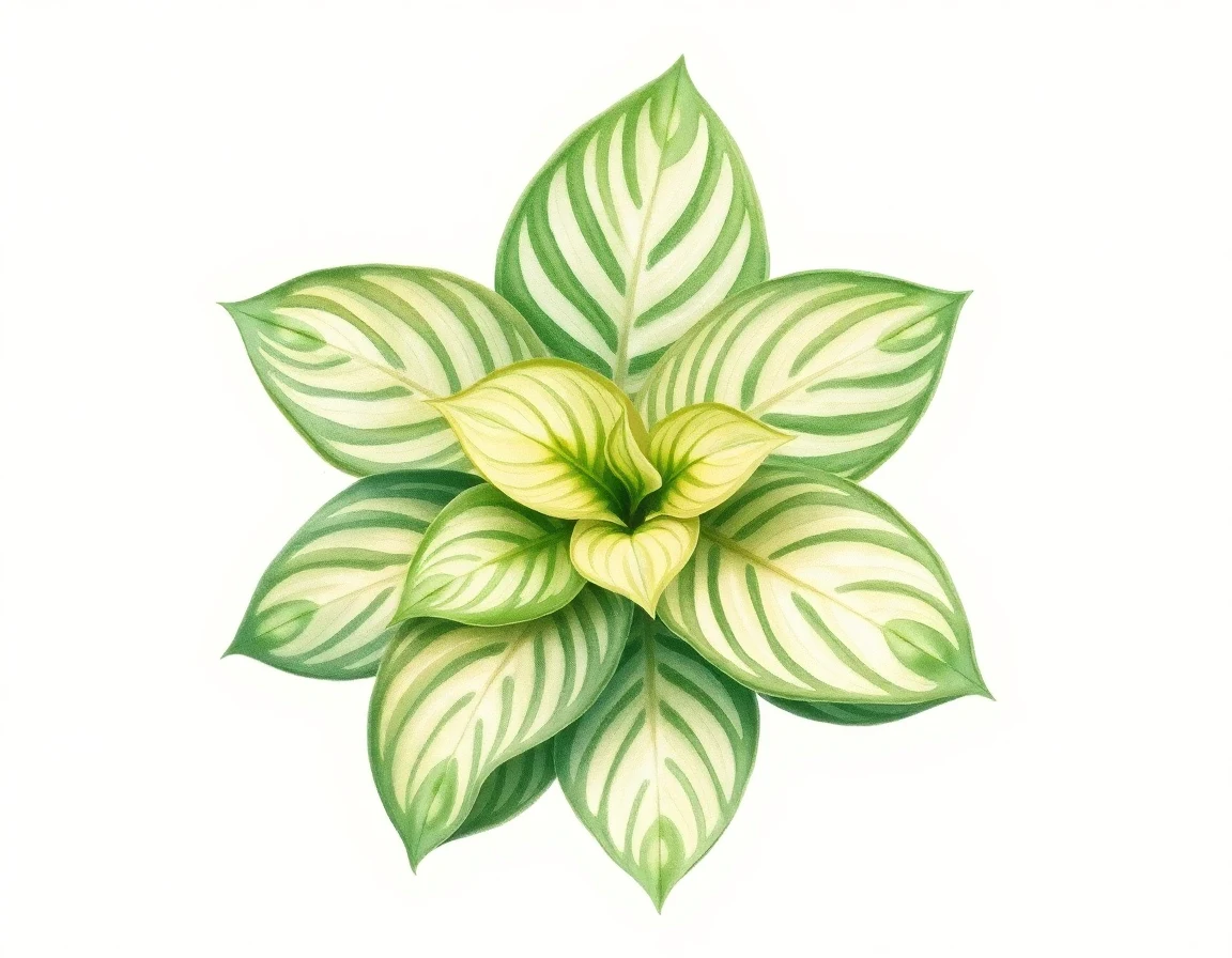 Hosta 'Late Jewel'
