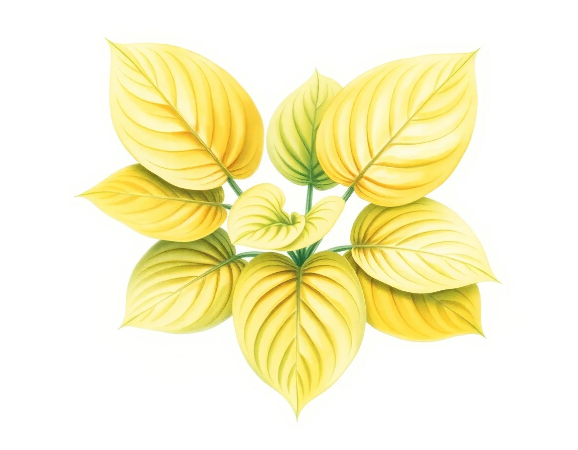 Hosta 'Leprechaun Lace'