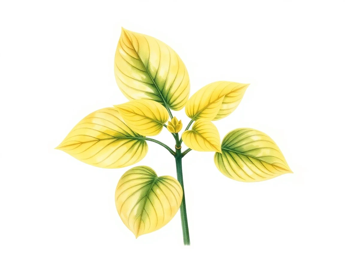 Hosta 'Little Black Scape'