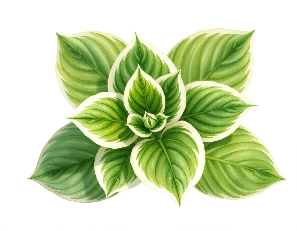 Hosta 'Little Streaker'