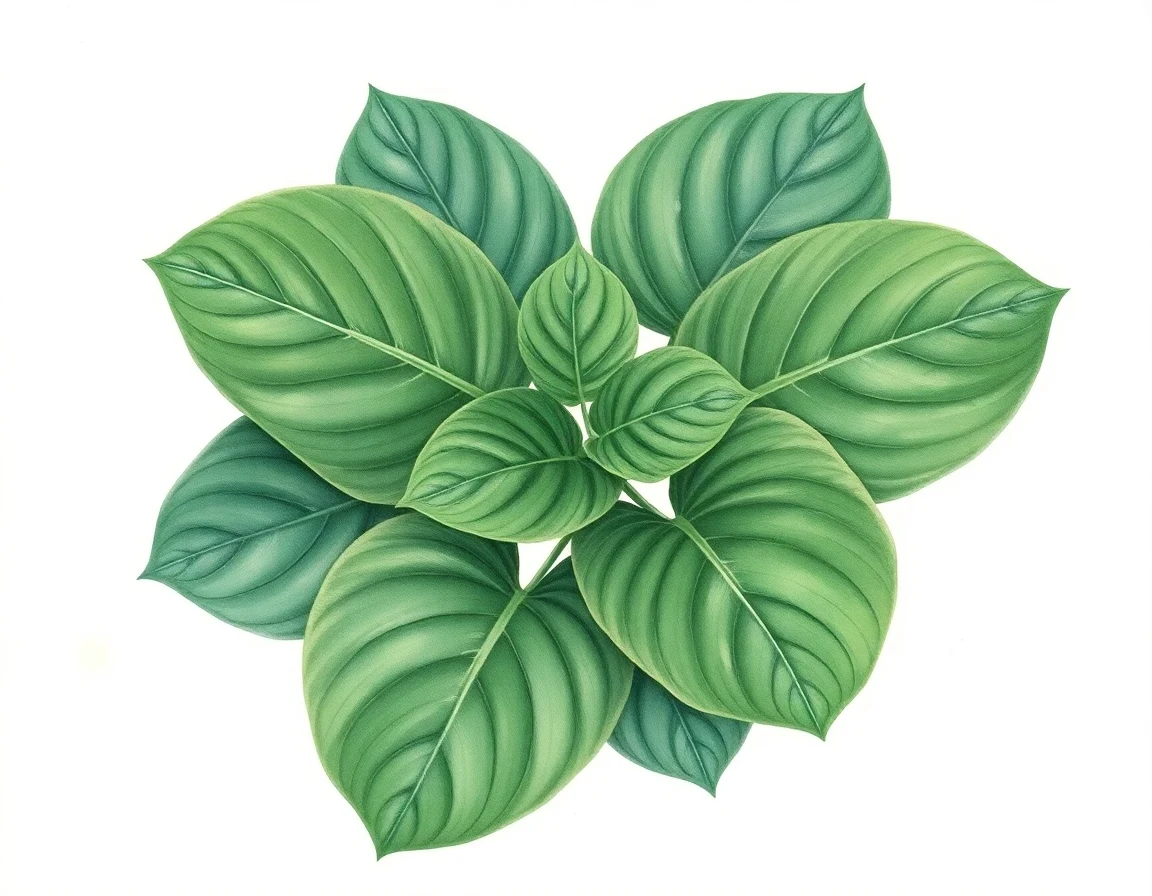 Hosta 'Luna Moth'