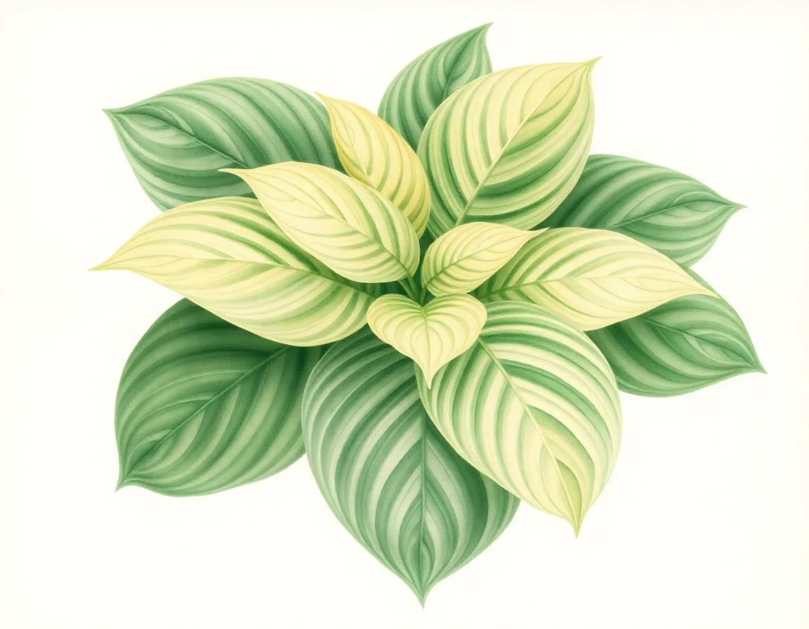 Hosta 'Lunar Magic'