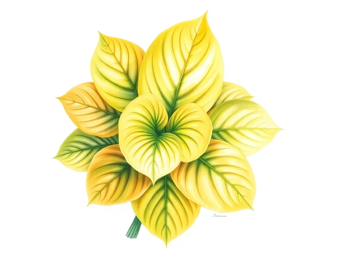 Hosta 'Mama's Gold'