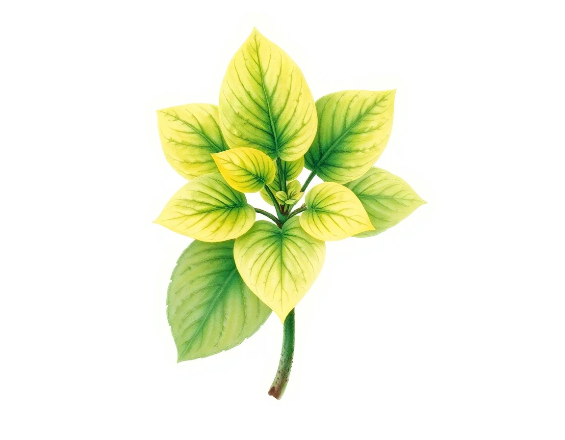 Hosta 'Mango Salsa'