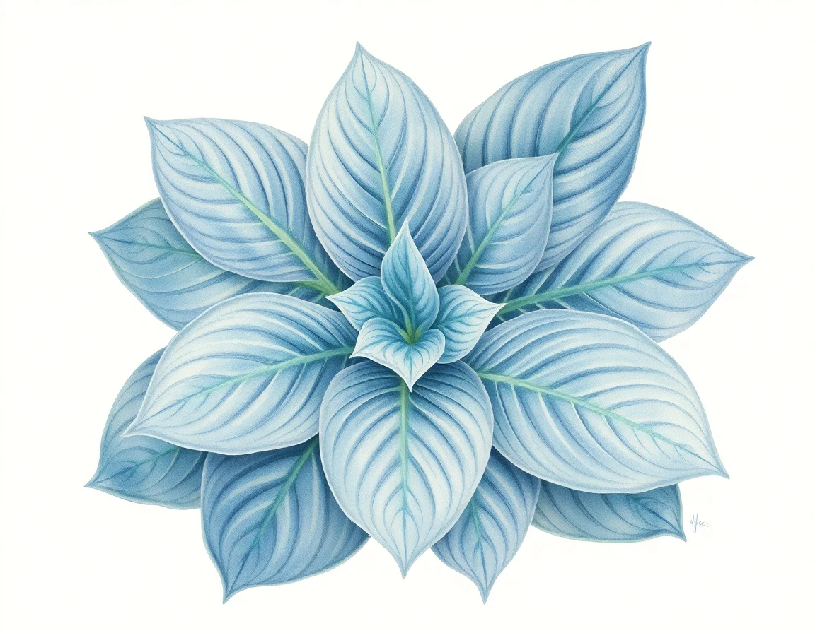 Hosta 'Marie Curie'