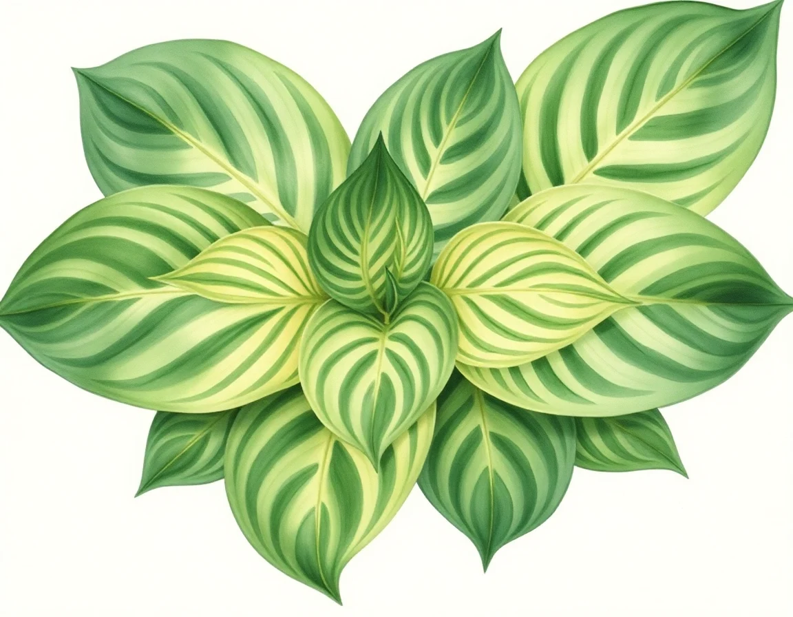 Hosta 'Middle Ridge'