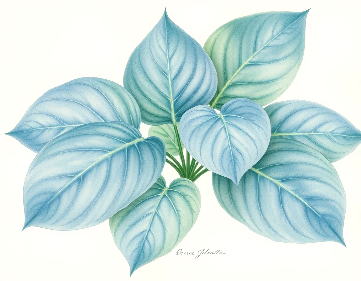 Hosta 'Midnight Hour'