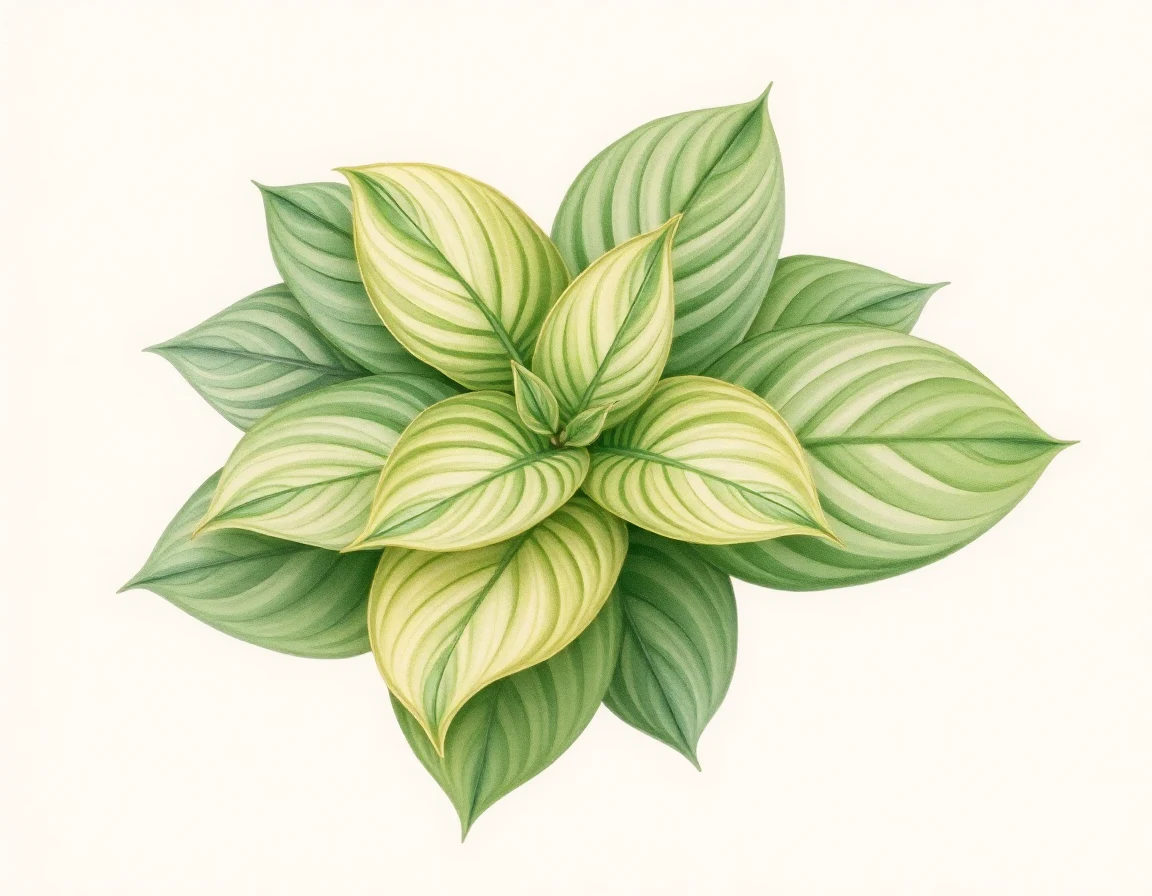 Hosta 'Midnight Storm'