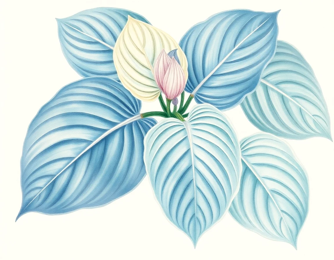 Hosta 'Miss American Pie'