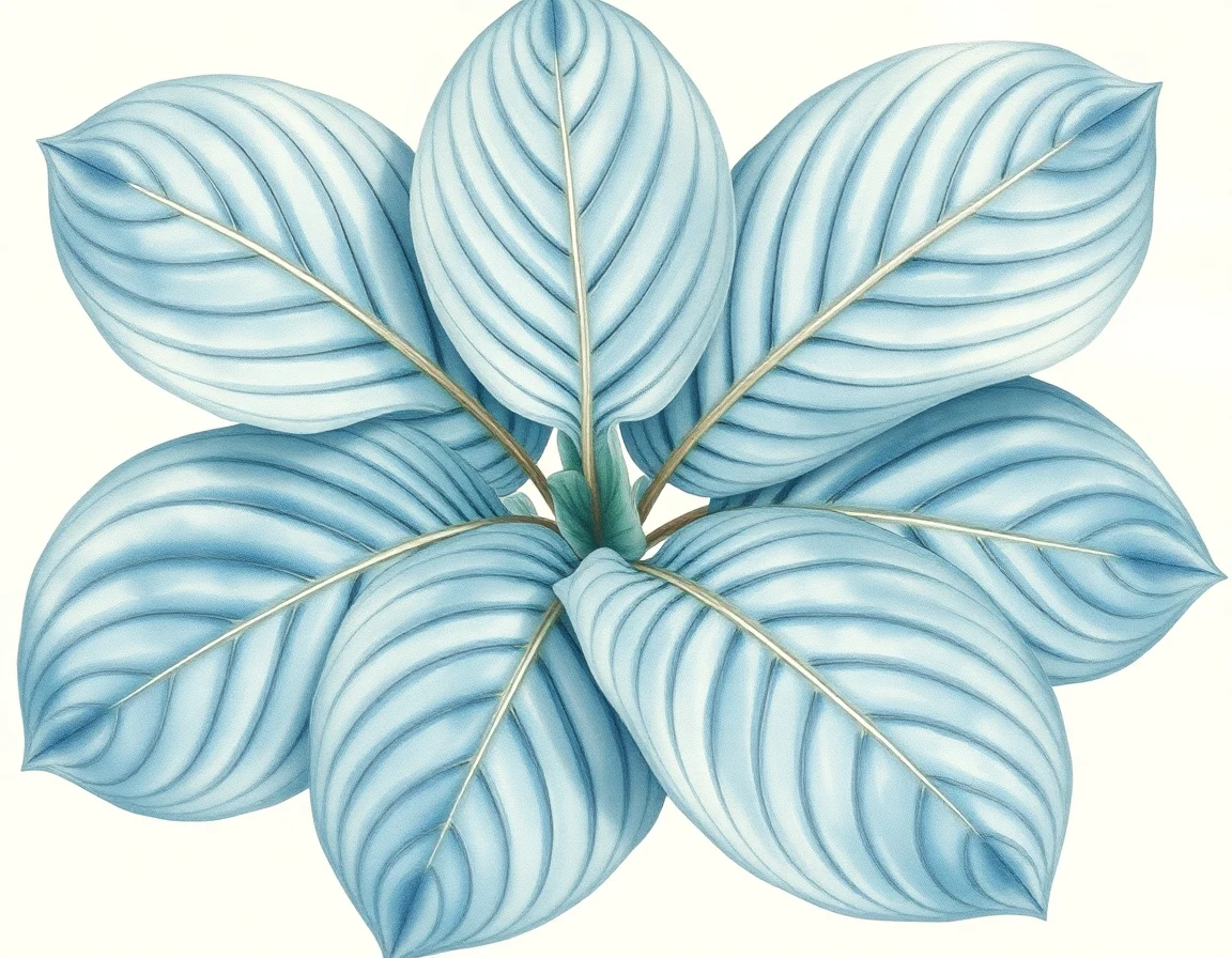 Hosta 'Moby Dick'