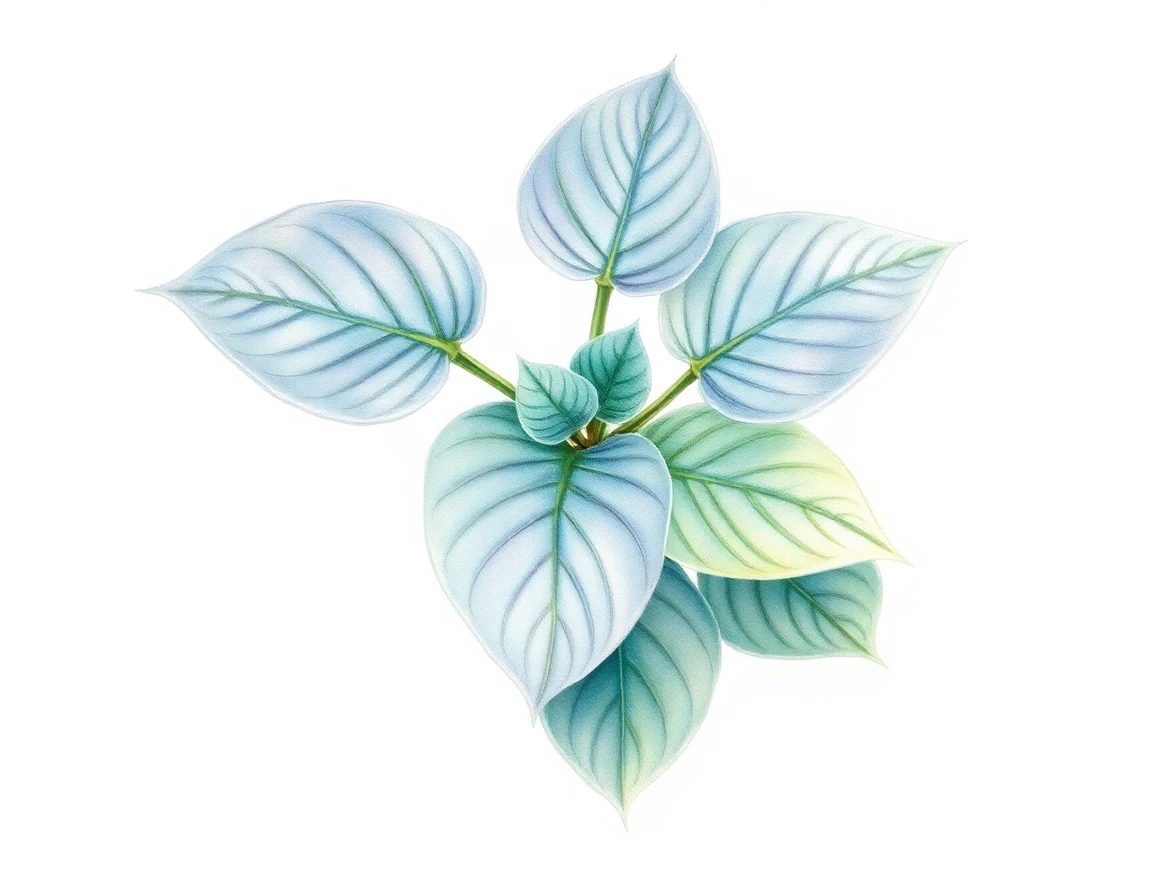 Hosta 'Moongate Flying Saucer'