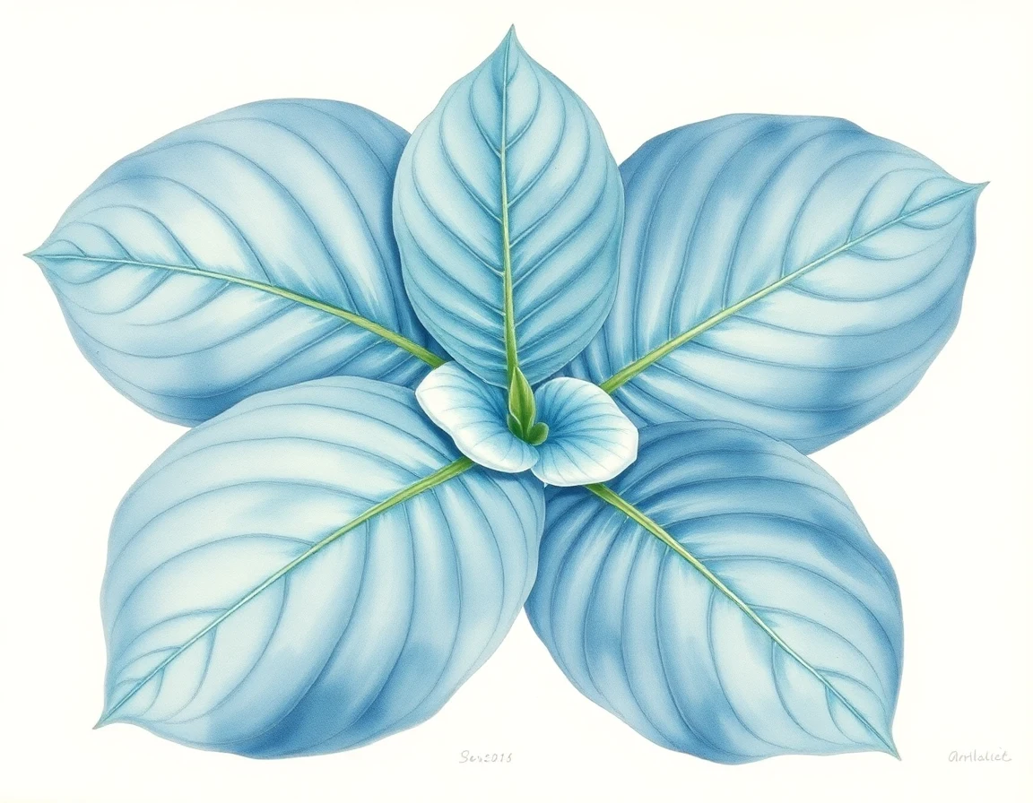 Hosta 'Moonlight Sonata'